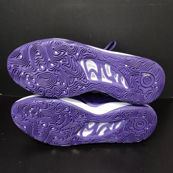 SIZE 17.5 Nike KD15 TB Promo Court Purple White RARE DX6648-500 - Picture 6 of 6